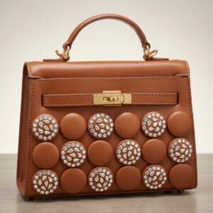 Stone Hermes Bag