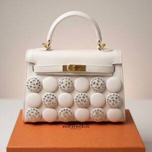 Stone Hermes Bag